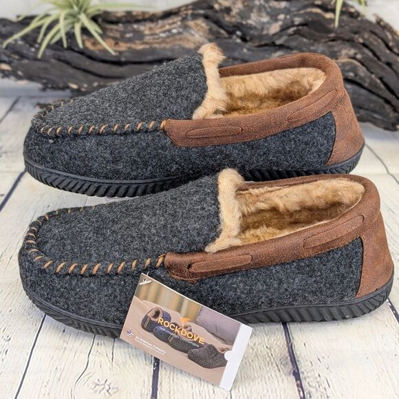 RockDove Men\'s Hearthfire Moc Slipper main image 6